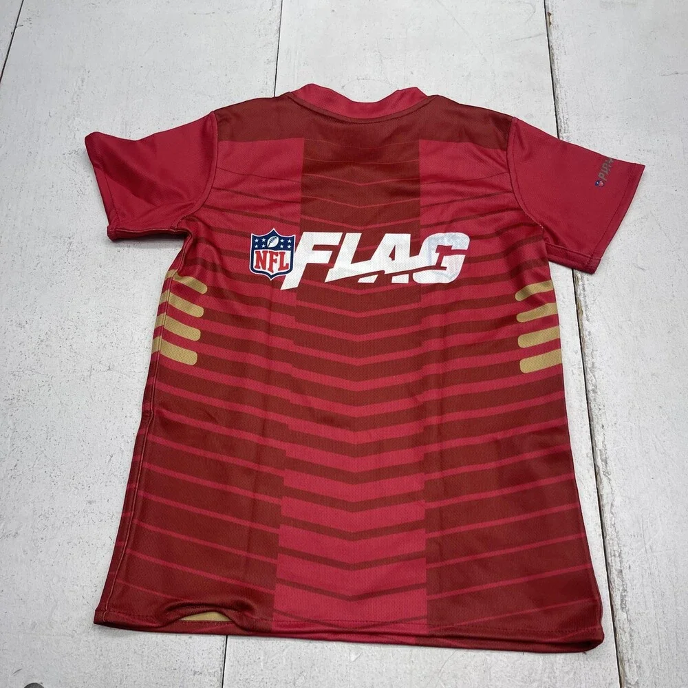 San Francisco 49ers Jersey Youth Small Red NFL Football Reversible NFL Flag - Picture 6 of 9